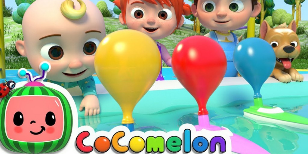 Cocomelon - Balloon Boat Race